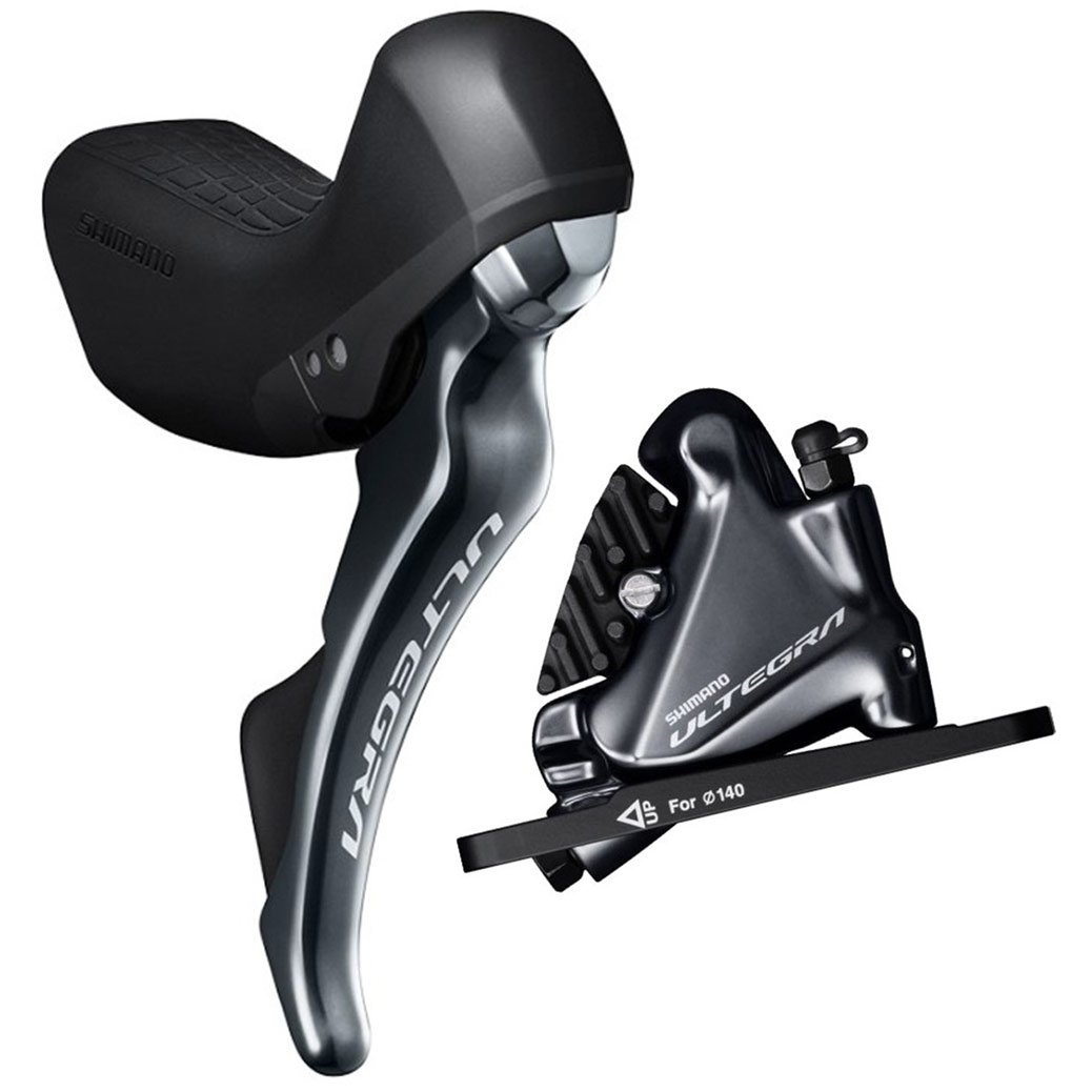 

Дисковый тормоз Shimano Ultegra Race R8020 L100 перед., Черный