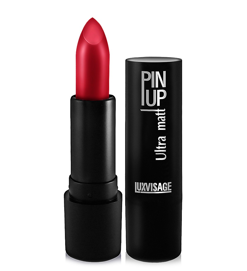 

Помада для губ Luxvisage Pin Up Ultra Matt стойкая ультраматовая, 4 г, СТОЙКАЯ УЛЬТРАМАТОВАЯ ГУБНАЯ ПОМАДА PIN UP ULTRA MATT