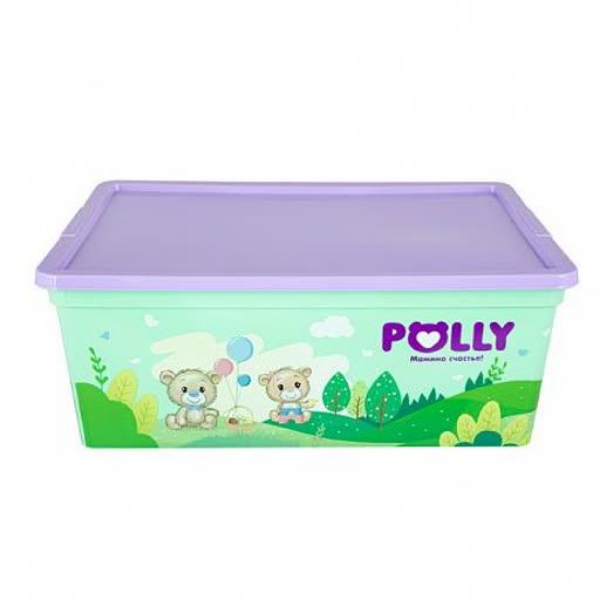 

Коробка 10л. POLLY фиолетовый