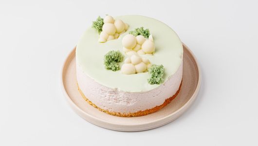 

Торт муссовый Киви-клубника 580 г