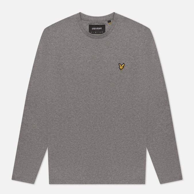 фото Лонгслив мужской lyle&scott ts512v серый xl