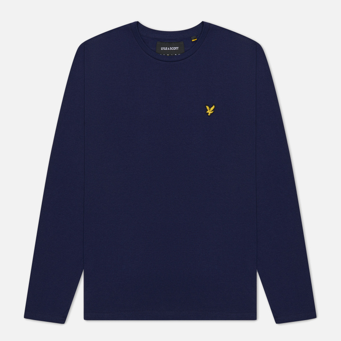 фото Лонгслив мужской lyle&scott ts512v синий xl