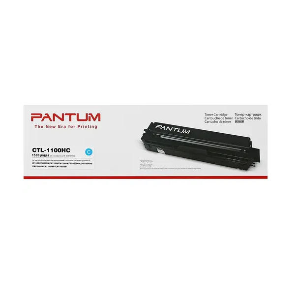 

Картридж для лазерного принтера Pantum CTL-1100HC голубой, оригинальный, CTL-1100HC