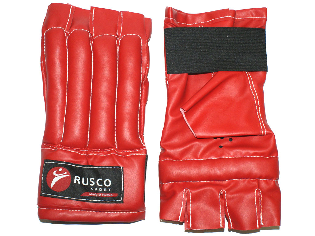 

Шингарты RuscoSport ХL красные (изготовлены из качественной искусственной кожи