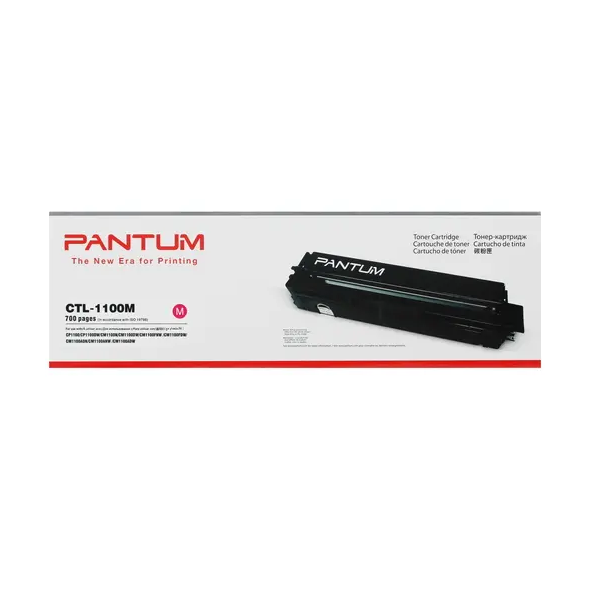 

Картридж для лазерного принтера Pantum CTL-1100M пурпурный, оригинальный, CTL-1100M