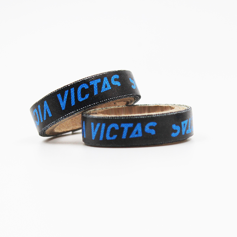 Торцевая лента для настольного тенниса Victas 1m/9mm, Black/Blue
