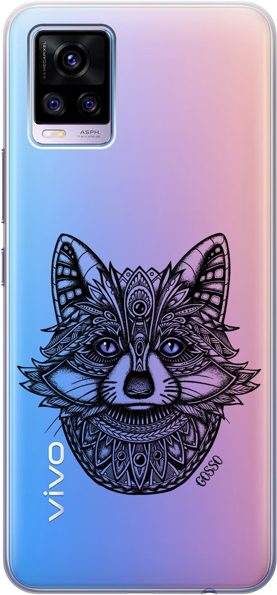 Силиконовый чехол на Vivo V20 
