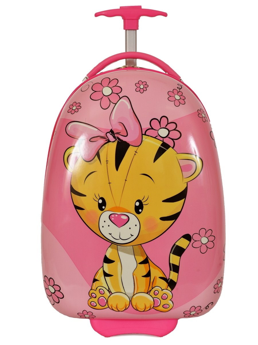 

Чемодан Bear Toy 130367, розовый, 31х46х22, 130367