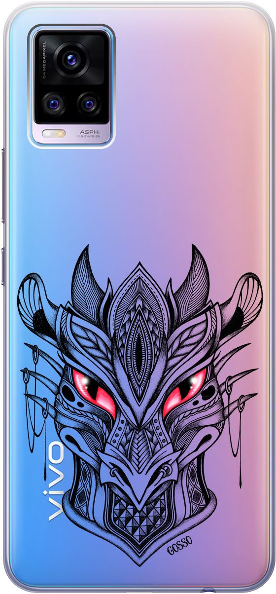 Силиконовый чехол на Vivo V20 