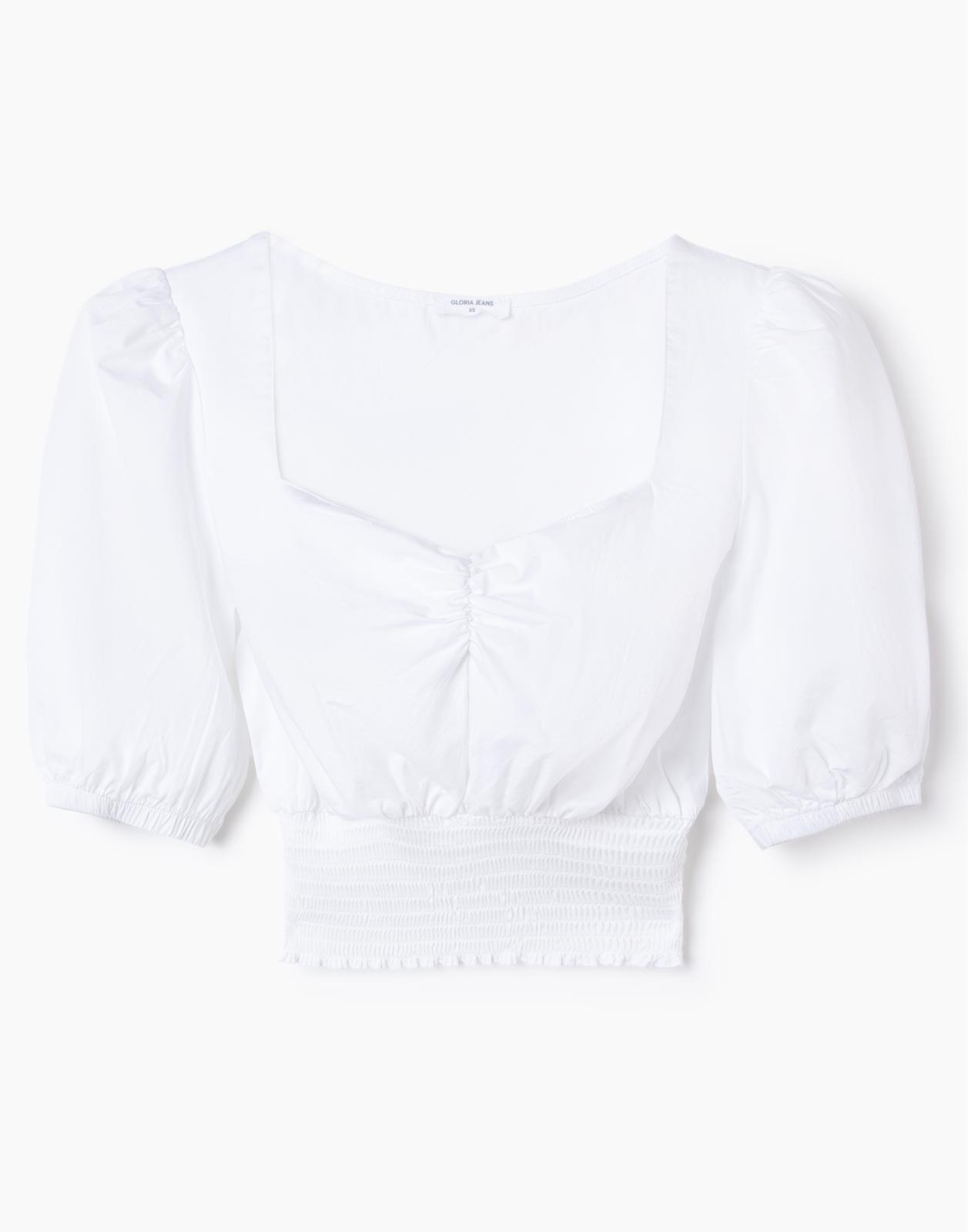 

Блуза женская Gloria Jeans GWT003028 белая M, Белый, GWT003028
