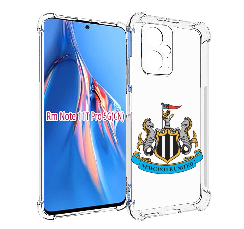 

Чехол MyPads фк ньюкасл для Xiaomi Redmi Note 11T Pro / 11T Pro Plus / Poco X4 GT проти..., Прозрачный, Tocco