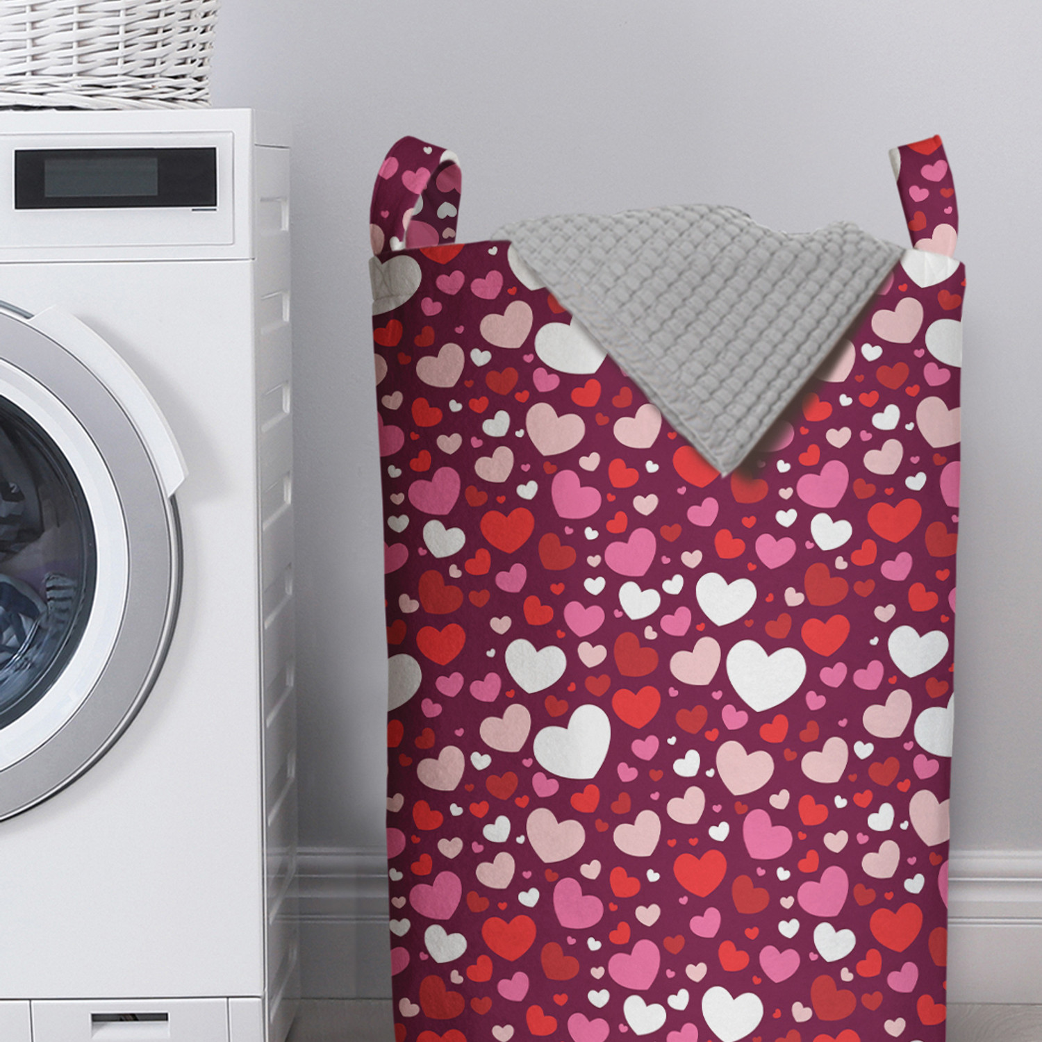 

Корзина для белья в ванную органайзер JoyArty Счастье 60x40 см, Счастье