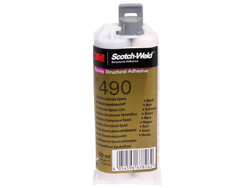 Клей двухкомпонентный 3М Scotch-Weld DP490, эпоксидный, черный, EPX 50мл.