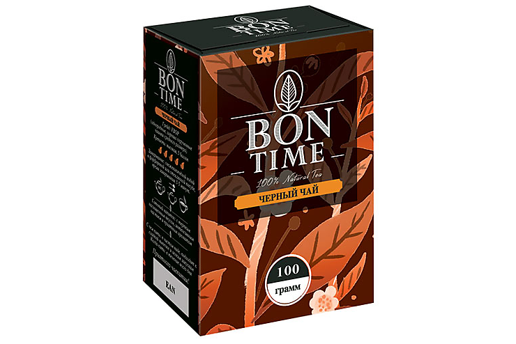 «Bontime», чай черный, 100 г, (3шт.)