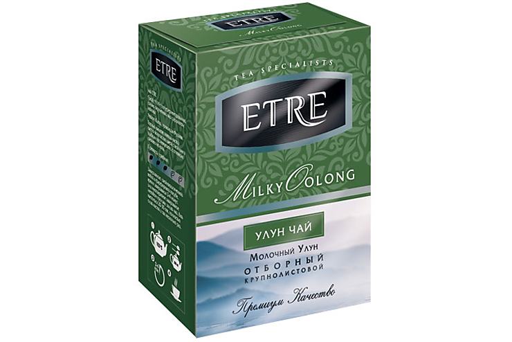 «ETRE», «Молочный улун» чай зеленый крупнолистовой, 100 г, (2шт.)