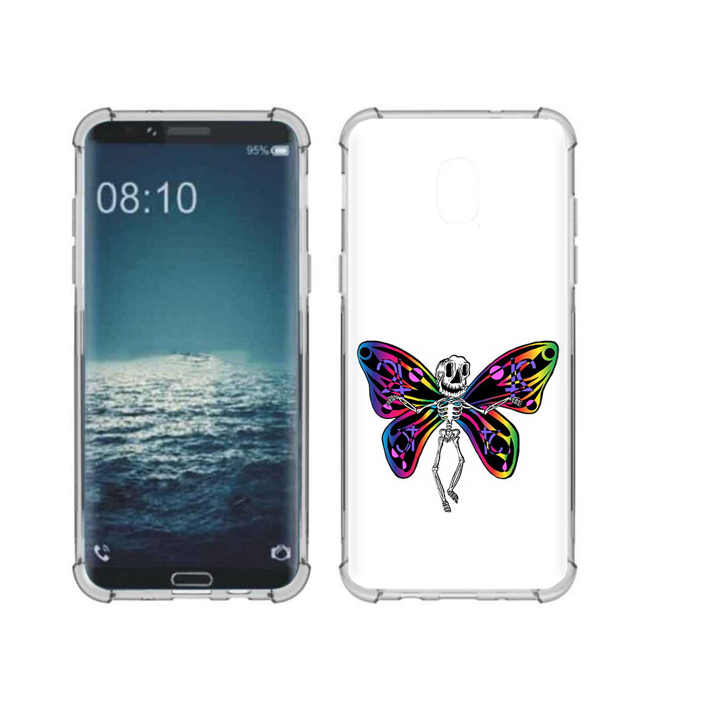 

Чехол MyPads Tocco для Samsung Galaxy J3 эффект бабочки (PT226926.574.701), Прозрачный, Tocco