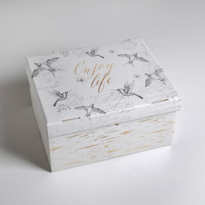 

Коробка складная «Шебби», 31,2 х 25,6 х 16,1 см