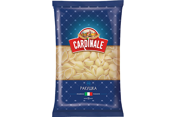 

«Cardinale», макаронные изделия «Ракушка», 400 г