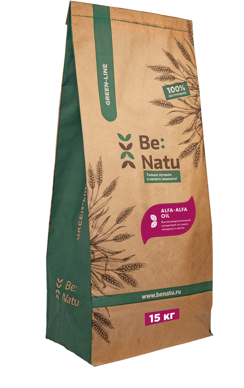 

Корм для лошадей Be:Natu Alfa-Alfa oil 15 кг, Alfa-Alfa oil
