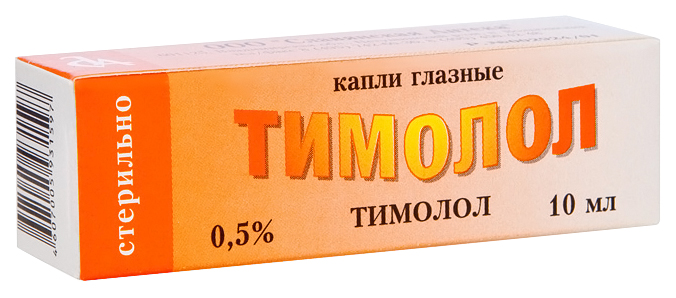 Купить Капли глазные Тимолол флакон 0, 5% 10 мл, Славянская аптека