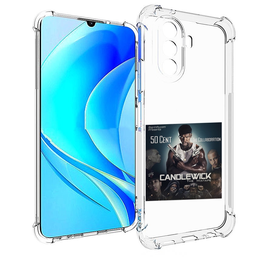 

Чехол MyPads 50 Cent - CandleWick для Huawei Nova Y70 / Nova Y70 Plus (MGA-LX9N), Прозрачный, Tocco