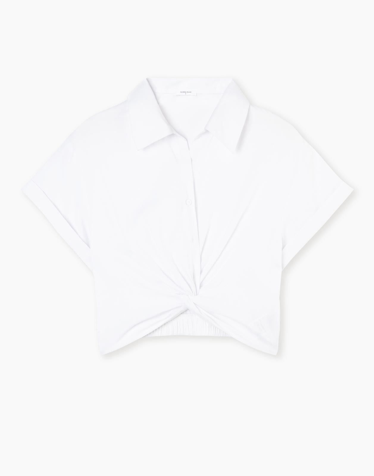 

Рубашка женская Gloria Jeans GWT003053 белая M, Белый, GWT003053