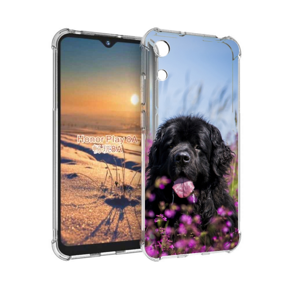 

Чехол бампер MyPads ньюфаундлед для Honor 8A, Прозрачный, Tocco