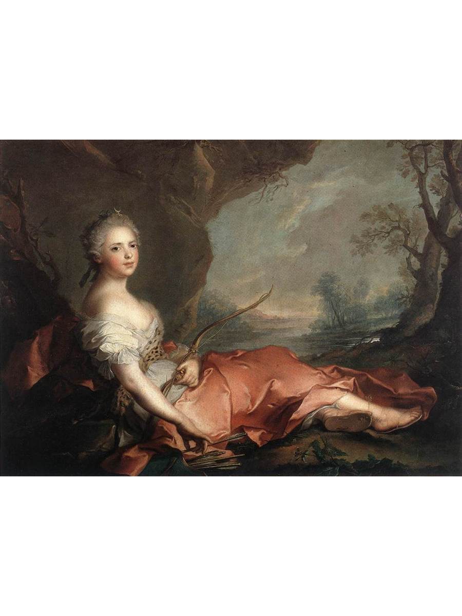 

Постер DRABS A3 Наттье Жан-Марк Marie Adelaide of France as Diana