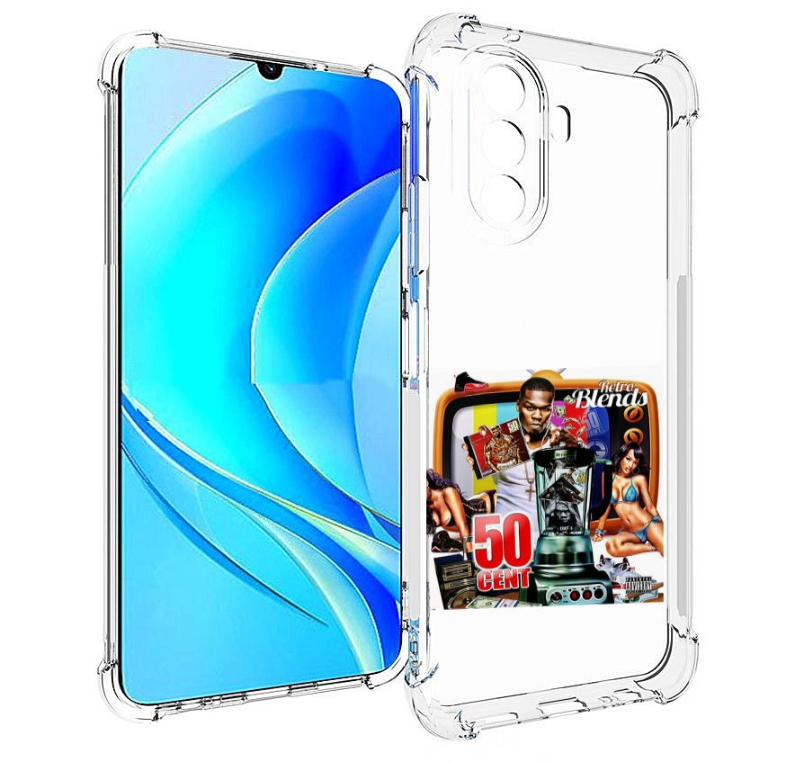 

Чехол MyPads 50 Cent - Retro 50 Cent Blends для Huawei Nova Y70 / Nova Y70 Plus, Прозрачный, Tocco