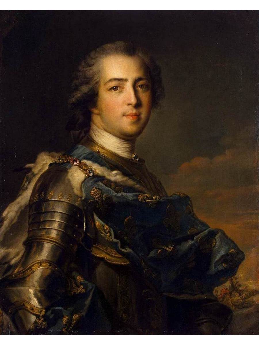 

Постер DRABS A3 Наттье Жан-Марк Portrait of Louis XV of France