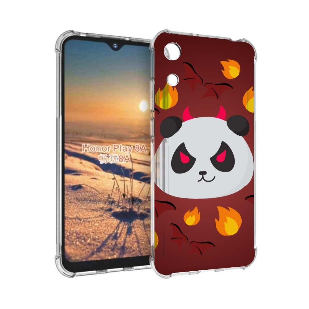 

Чехол бампер MyPads огненная-панда для Honor 8A, Прозрачный, Tocco