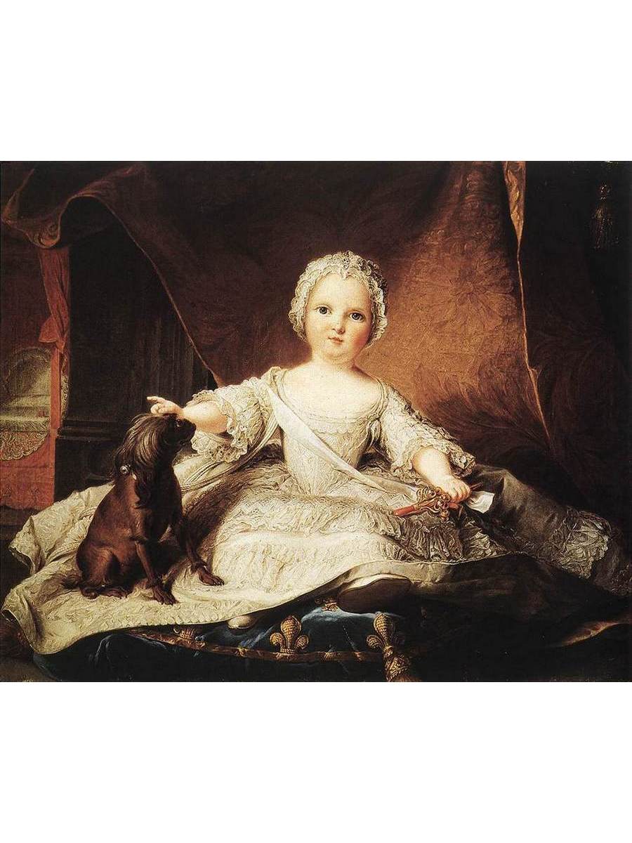 

Постер DRABS A3 Наттье Жан-Марк Portrait of Madame Maria Zeffirina
