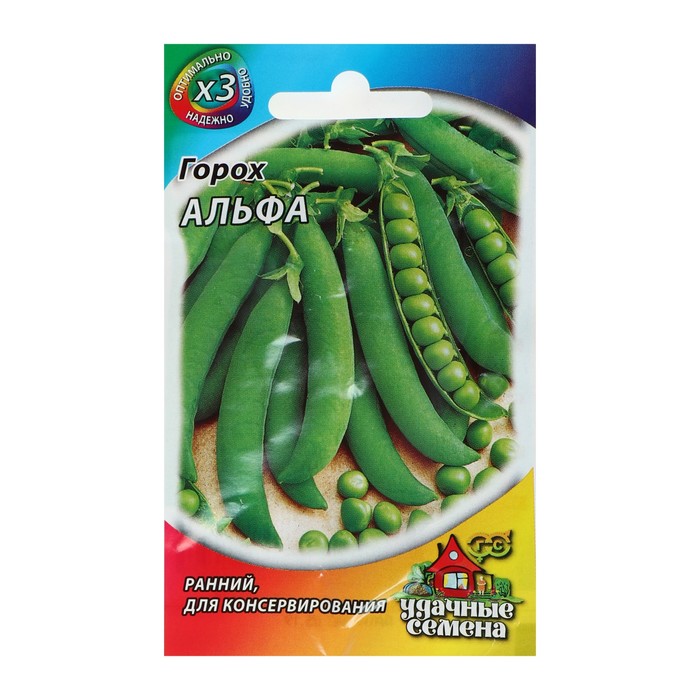 

Семена горох Альфа Гавриш 2869473-11p 1 уп.