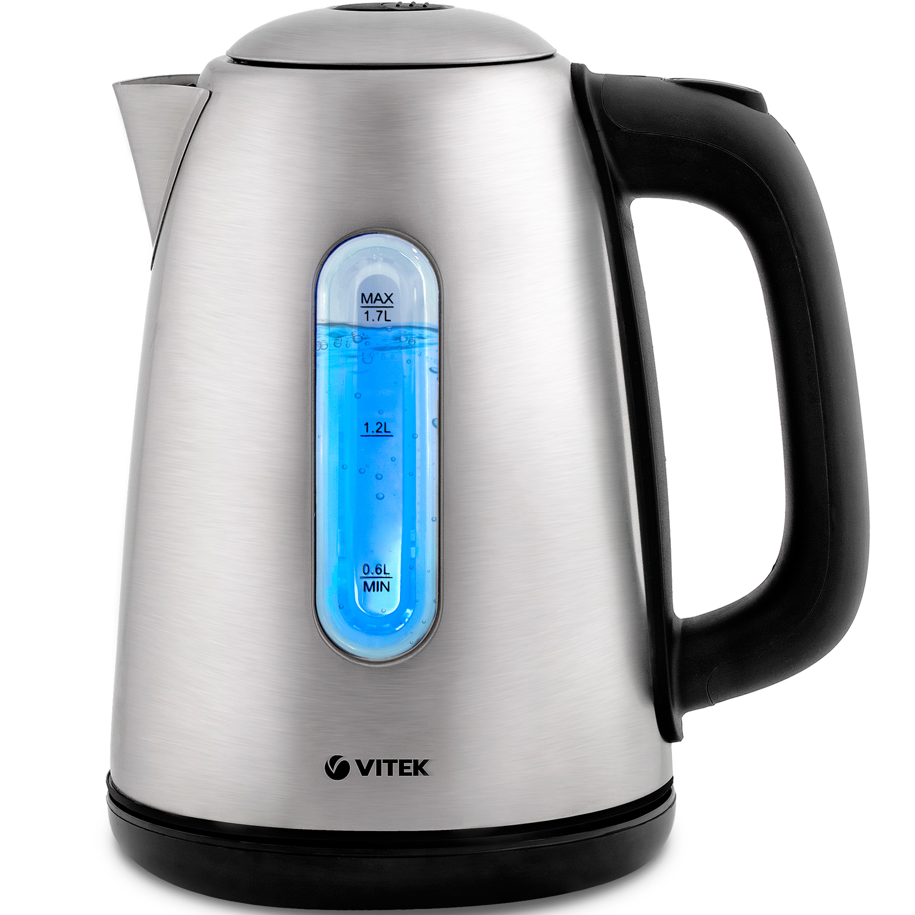 

Чайник электрический VITEK VT-7053 1.7 л серебристый, VT-7053