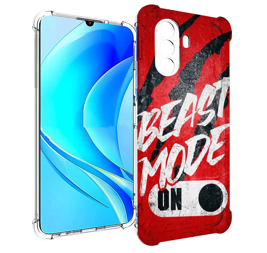 

Чехол MyPads BEAST inside You для Huawei Nova Y70 / Nova Y70 Plus (MGA-LX9N), Прозрачный, Tocco