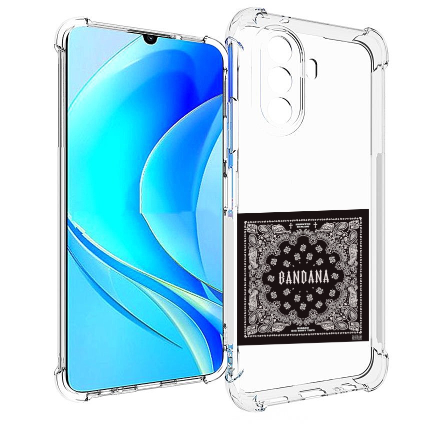 

Чехол MyPads Bandana I Big Baby Tape для Huawei Nova Y70 / Nova Y70 Plus (MGA-LX9N), Прозрачный, Tocco