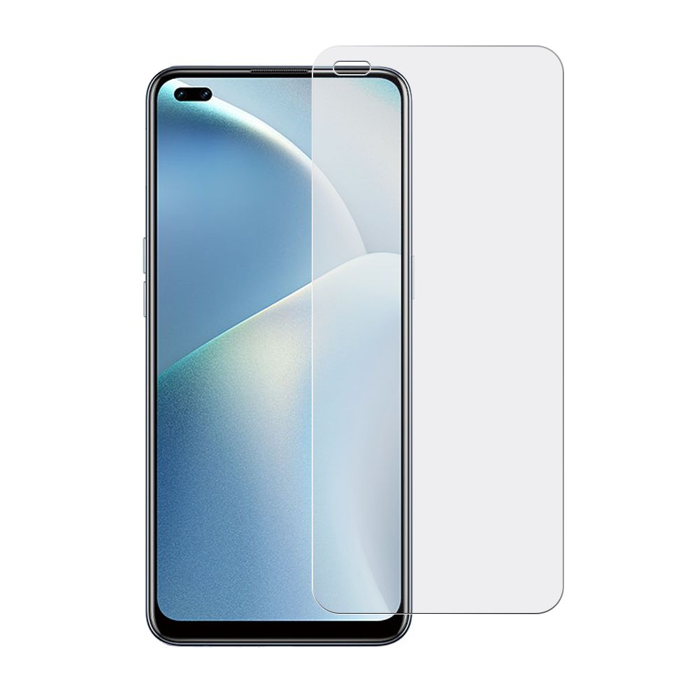 

Стекло защитное гибридное МАТОВОЕ Krutoff для Oppo Reno4 F