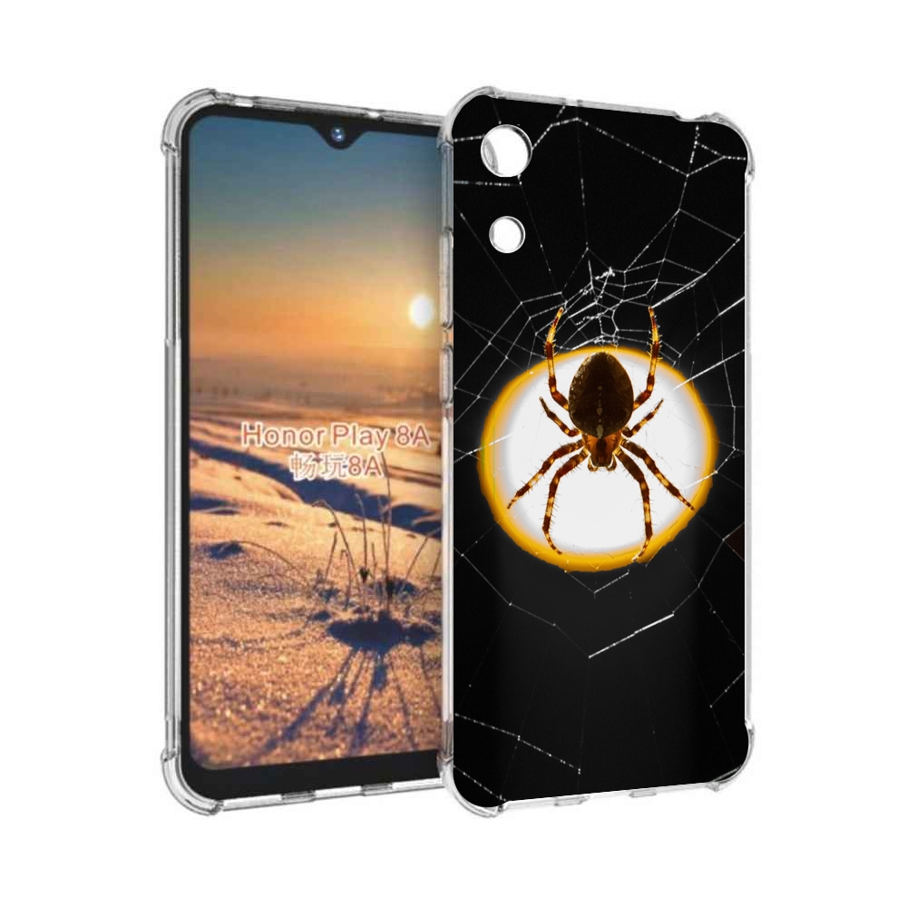 

Чехол бампер MyPads паук-с-паутинкой для Honor 8A, Прозрачный, Tocco