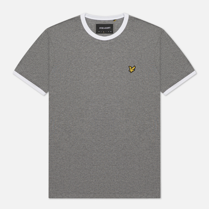 фото Футболка мужская lyle&scott ts705v серая s