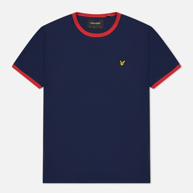 фото Футболка мужская lyle&scott ts705v синяя s