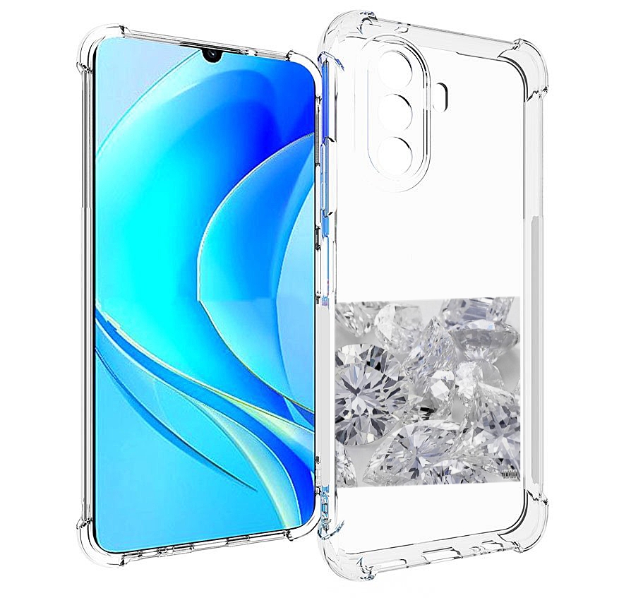 

Чехол MyPads Drake & Future - What a Time To Be Alive для Huawei Nova Y70, Прозрачный, Tocco