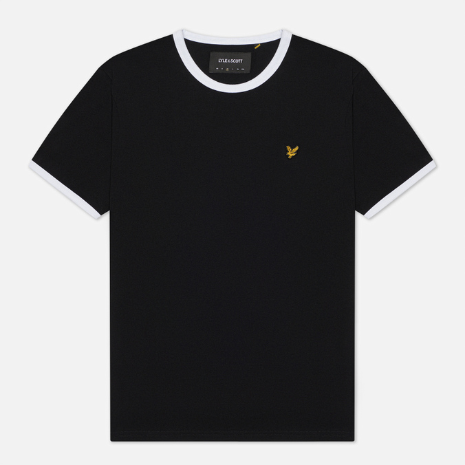 фото Футболка мужская lyle&scott ts705v черная l