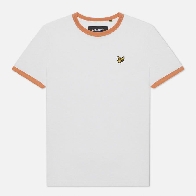 фото Футболка женская lyle&scott tsw1200v белая xs