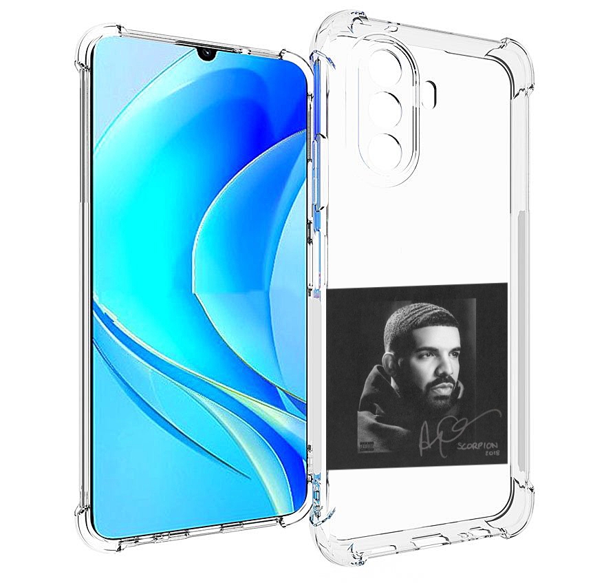 

Чехол MyPads Drake - Scorpion для Huawei Nova Y70 / Nova Y70 Plus (MGA-LX9N), Прозрачный, Tocco