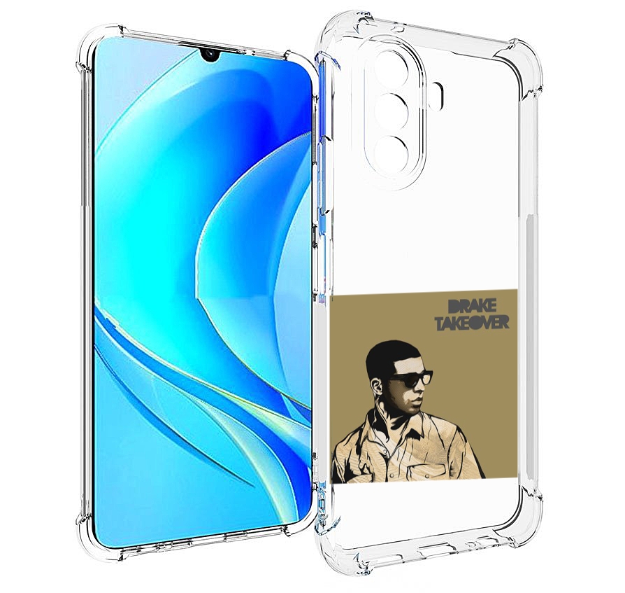 Чехол MyPads Drake - Takeover для Huawei Nova Y70 / Nova Y70 Plus (MGA-LX9N)