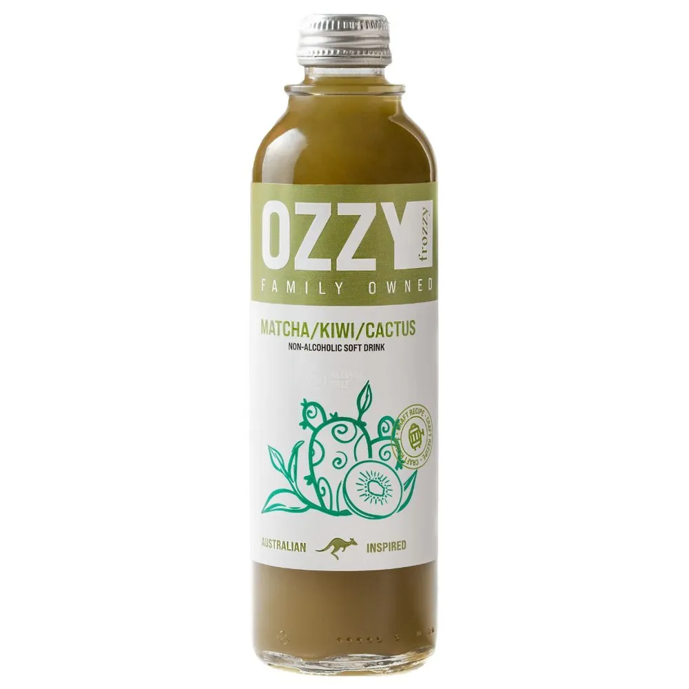 

Крафтовый лимонад OZZY frozzy Матча, Киви и Кактус 0,33 л