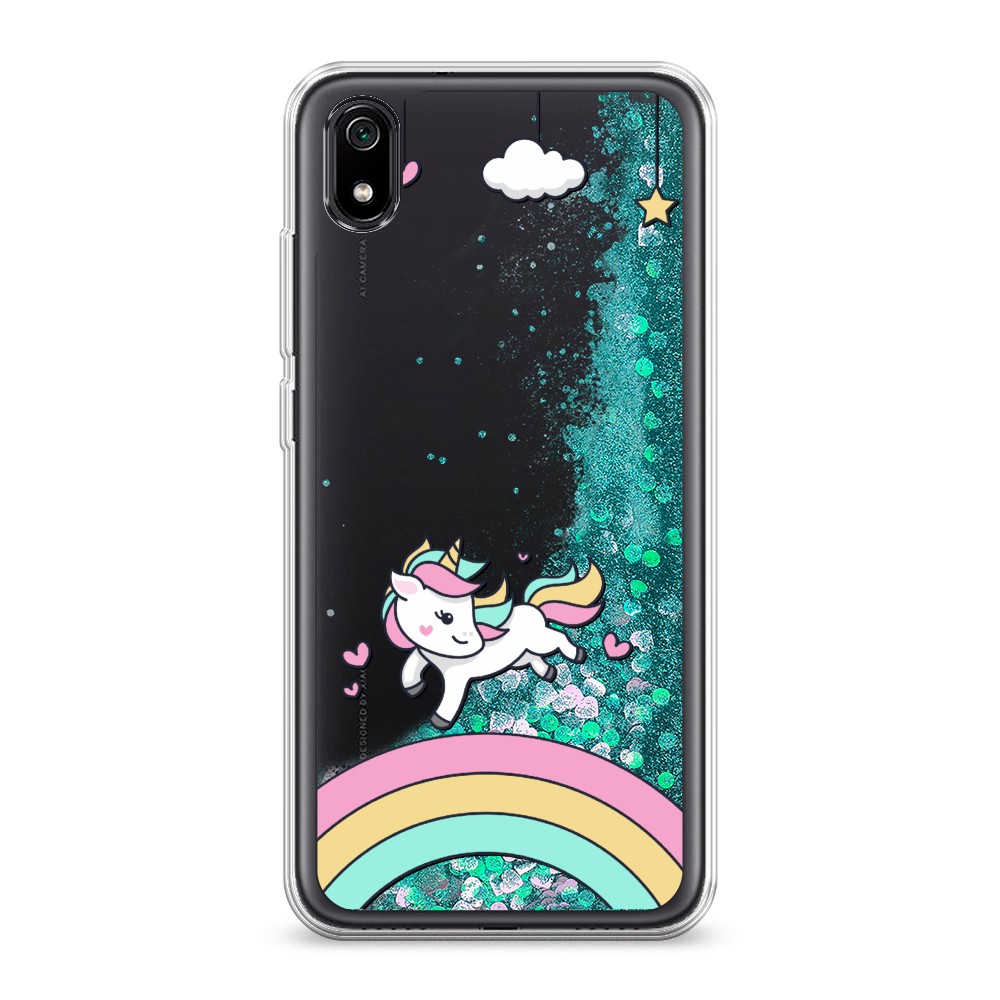 

Чехол Awog на Xiaomi Redmi 7A "Единорог на радуге", Разноцветный, 35495-1