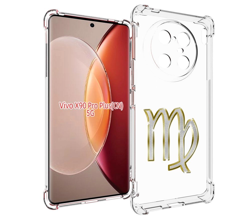 

Чехол MyPads знак-зодиака-дева-6 для Vivo X90 Pro Plus, Прозрачный, Tocco