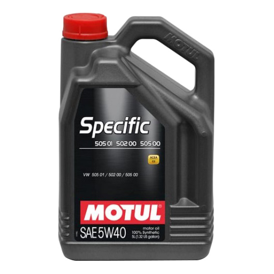 фото Моторное масло motul specific 502 5w40 5 л