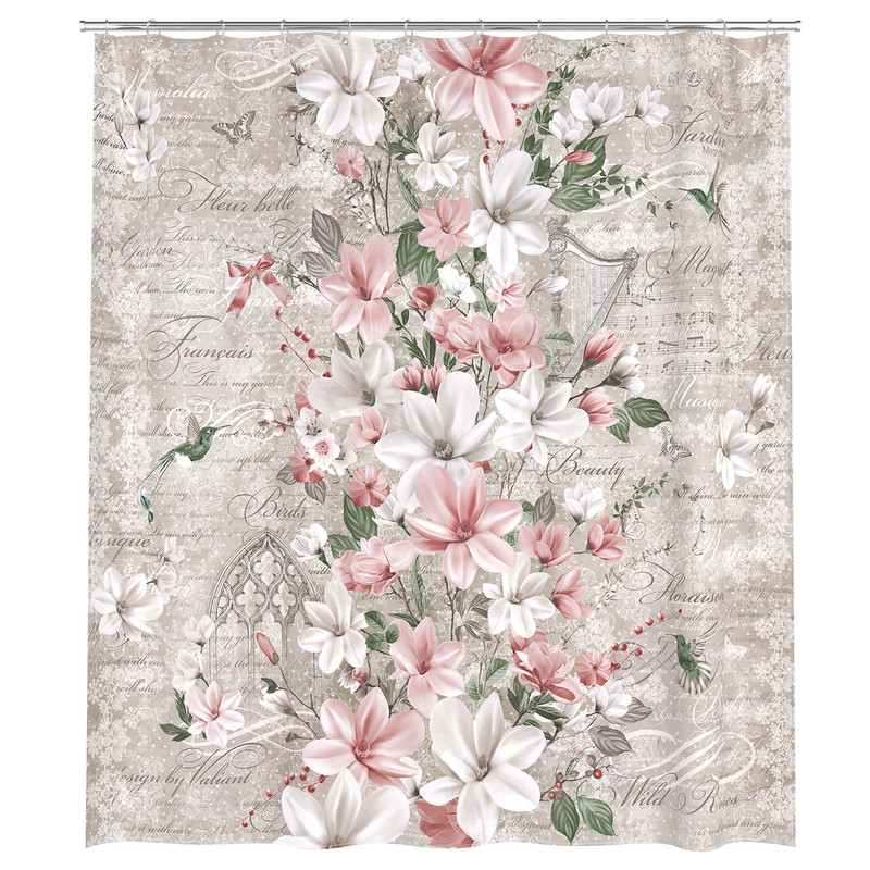 

Штора JR-M-1818 180x180 см JARDIN MAGNOLIA, Розовый, 1818